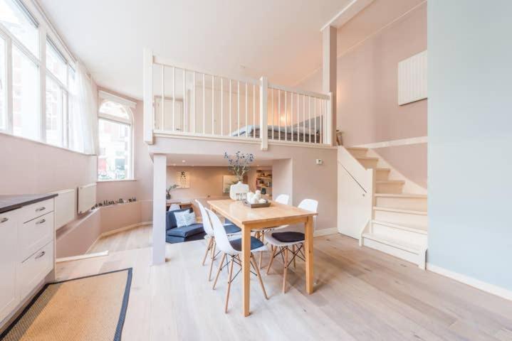 Hip Split Level Apartment On The Ground Floor 암스테르담 외부 사진
